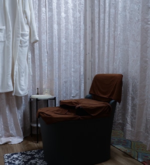 人の目を気にせず、やすらぎのひとときを